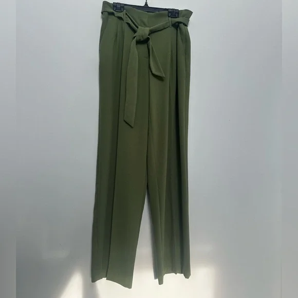 RW&CO. Sage Green Wide Leg Tie Pants/ woman’s size 6/ brand new⭐️ Host Pick - Picture 2 of 9